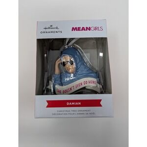 Hallmark Ornament Mean Girls Damian "She Doesn't Even Go Here" Christmas Holiday